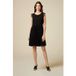 Oltre Robe courte avec inserts en dentelle Noir