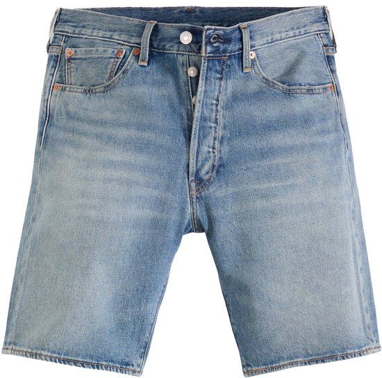 Levi's 501 Denim Short Mid Blauw - Maat W33 - Heren