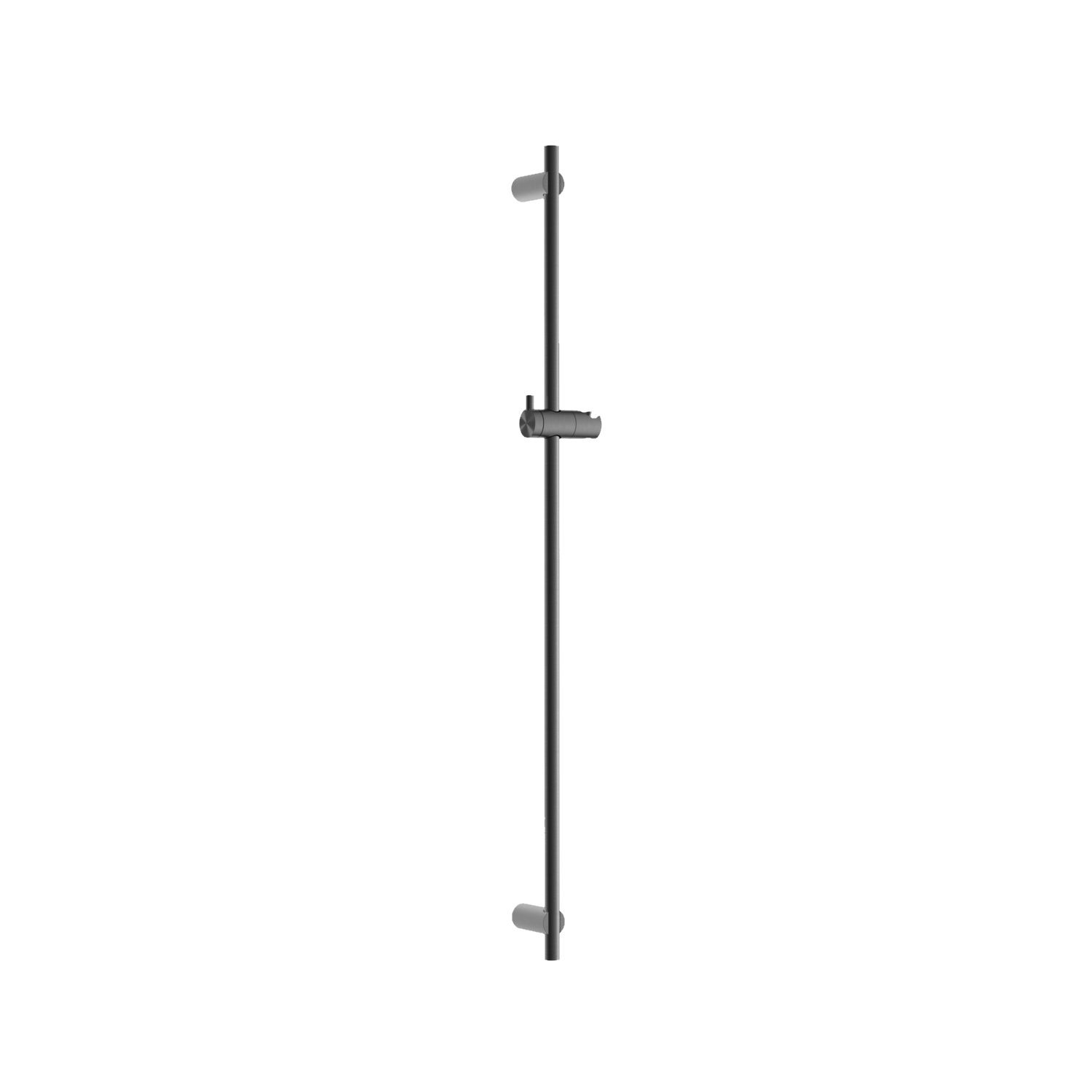 hotbath Archie glijstang 90 cm geborsteld gunmetal PVD