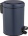 Wenko Leman Pedaalemmer, 3 Liter, Donkerblauw Mat