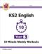 KS2 CGP Books KS2 English 10-Minute Weekly Workouts - Year 3