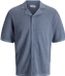 Jack & Jones Gebreide overhemd Blue Mirage