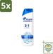 Head & Shoulders 5 x 2-en-1 Shampoo & Après-shampoing Anti-Pelliculaire Classique - 270 ml