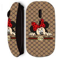 Gucci Zwarte draadloze muis Minnie