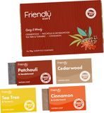 Friendly Soap Pittige & Houtachtige Zeep Set - 4 Zeepstaven - Natuurlijke Zeep