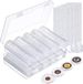 Matana – 200 Muntcapsules, 33mm – Met EVA Binnenringen – Glashelder Kunststof – Voor Munten van 17mm tot 30mm