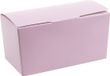 Santex cadeaudoosje/bonbondoosje - 11 x 5 cm - Bruiloft bedankje - 25x stuks - lila paars