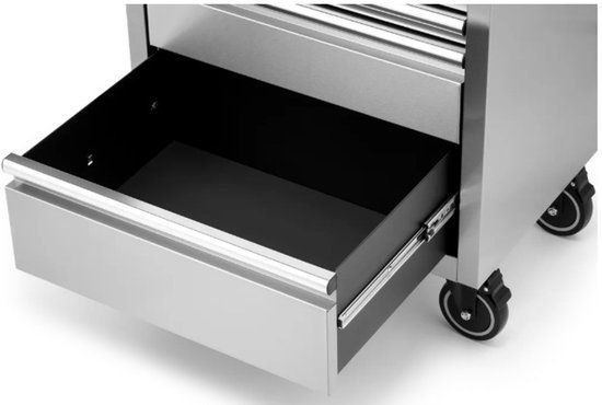 HBM Gereedschapswagen RVS 7 laden
