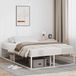 Maison Exclusive - Lit simple exclusif - Structure de lit sans matelas, blanc, 120x200 cm, en métal