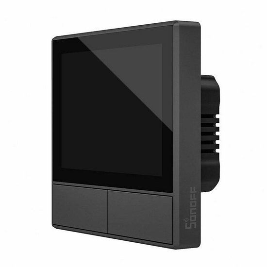 Sonoff NSPANEL - Smart scene wandschakelaar EU - Zwart