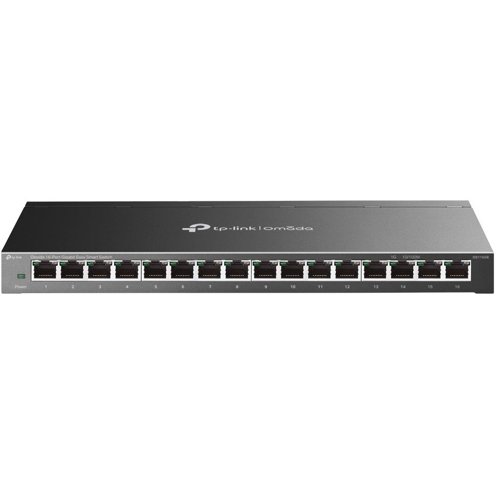 TP-Link Omada DS116GE Managed L2 Gigabit Ethernet Switch