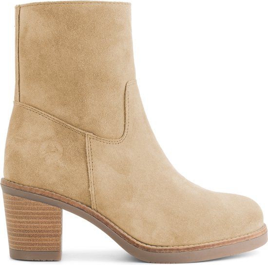 Travelin' Valence Dames - Enkellaarsjes - Suede - Zand