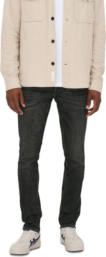 ONLY & SONS ONSLOOM SLIM 3145 Slim Fit Jeans - Black - Men - W32/L32