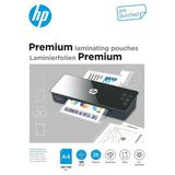HP 9122 Premium Lamineerfolies A4 - Geperforeerd - Glanzend - 125 Micron - 25 Stuks