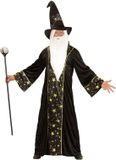Widmann Tovenaar & Tovenares & Waarzegster Kostuum Wizzard Fantasy Tovenaar Man XL Carnaval kostuum Verkleedkleding