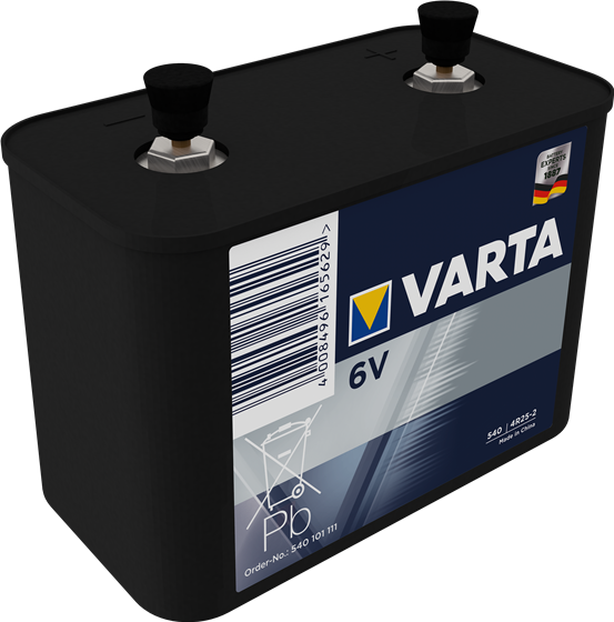 Varta 4R25-2 - Huishoudelijke batterij - Zink-Carbon - 6V