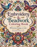 Embroidery & Beadwork Coloring Book: 24 Intricate Designs to Color — Intermediate to Expert Level