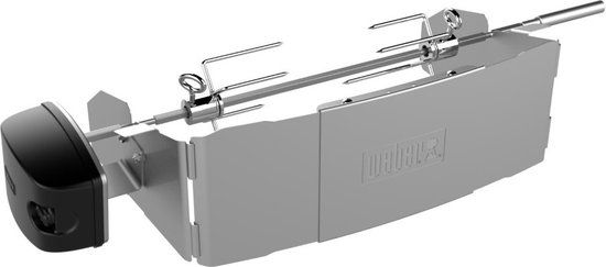 Weber Braadspit 7660 - Draaispies voor Pulse 1000/2000 serie - Roestvrij staal