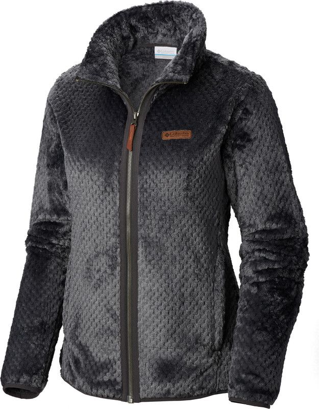 Columbia Fire Side II Sherpa Jas met Doorlopende Rits Dames - shark XL 2020