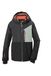 killtec Jongens ski-jack/functionele jas met capuchon en sneeuwvanger KSW 206 BYS SKI JCKT, donker staal, 164, 44856-000
