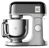 Merkloos Keukenmachine - 5 l roestvrijstalen kom - 1000 W - Traploze snelheidsregeling - Metalen behuizing - Antraciet met patisserieset
