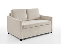Atlantic Home Collection Slaapbank met slaapfunctie van 120 x 200 cm