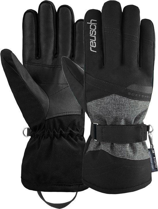 Reusch Hellen R-TEX XT Skihandschoenen Dames Zwart-grijs Maat 6,5
