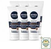 NIVEA MEN Sensitive Gezichtsgel Huid & Stoppelbaard - 6 x 50 ml