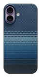 Pitaka Ultra Slim Hoesje iPhone 17 – Compatibel met MagSafe – Blauw