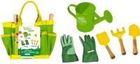 Merkloos PLANETE PLANTE 6-delige tuintas - Geel, Groen - Kunststof