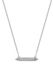 Faina Ketting zilver 47 cm