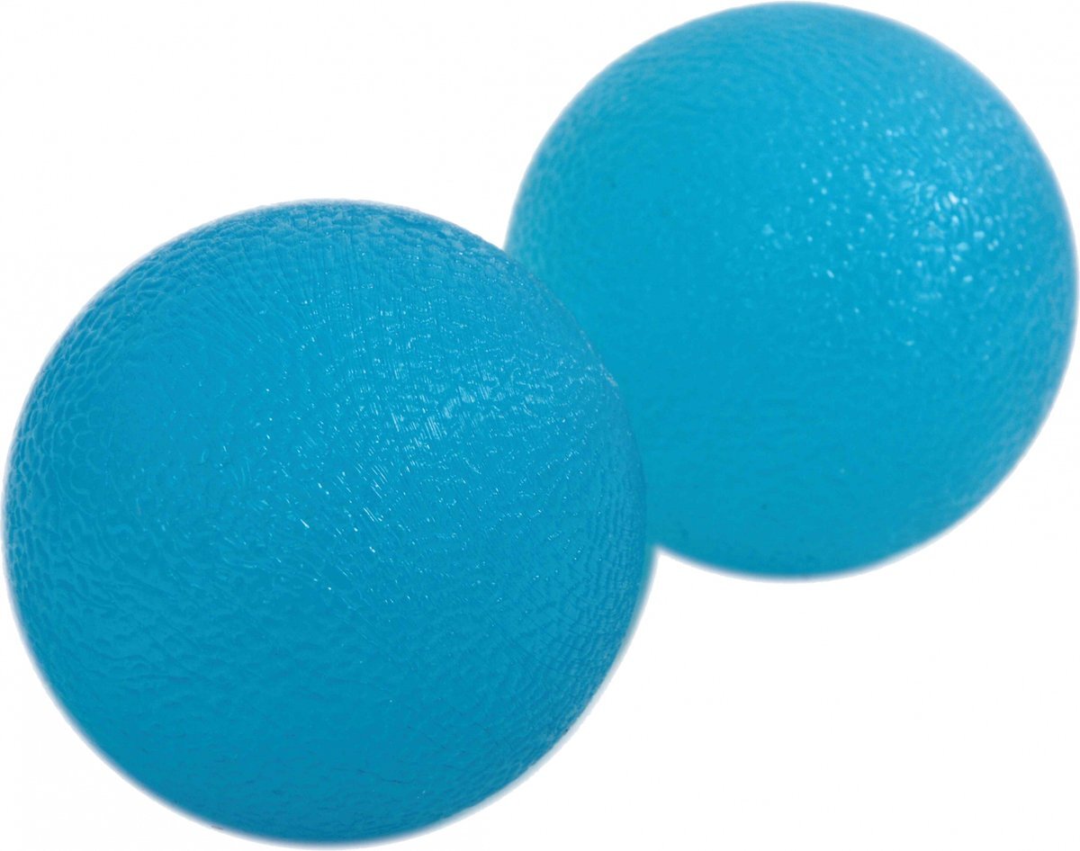 Schildkrot Fitness Schildkröt Fitness Therapieballen 4,8 Cm Rubber Blauw 2 Stuks