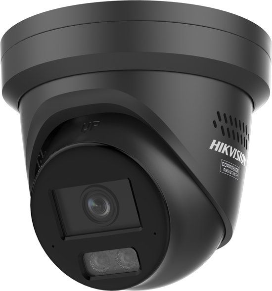 Hikvision DS-2CD2387G3-LIS2UY/SL(2.8mm)/BLACK Bewakingscamera voor buiten