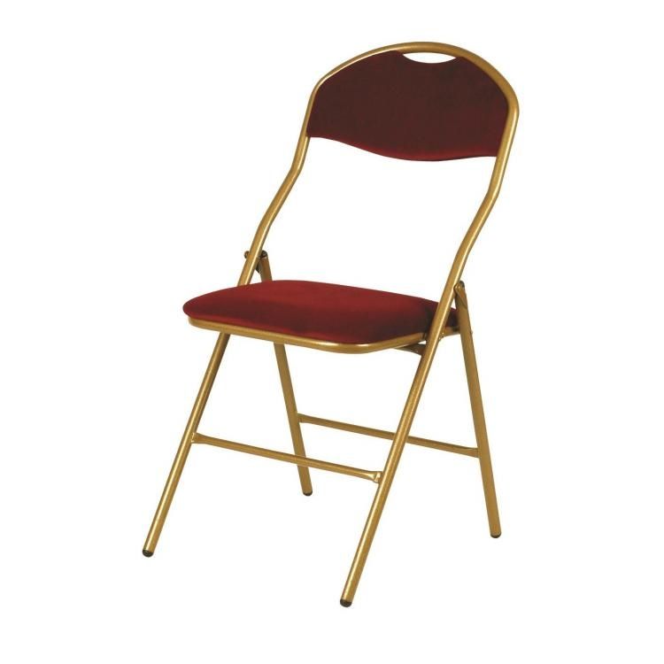 Klapstoel Super - Gestoffeerd - Rood - 5 stuks