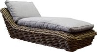 AVH-Collectie Sumatra ligbed naturel rotan met kussen - southend 161