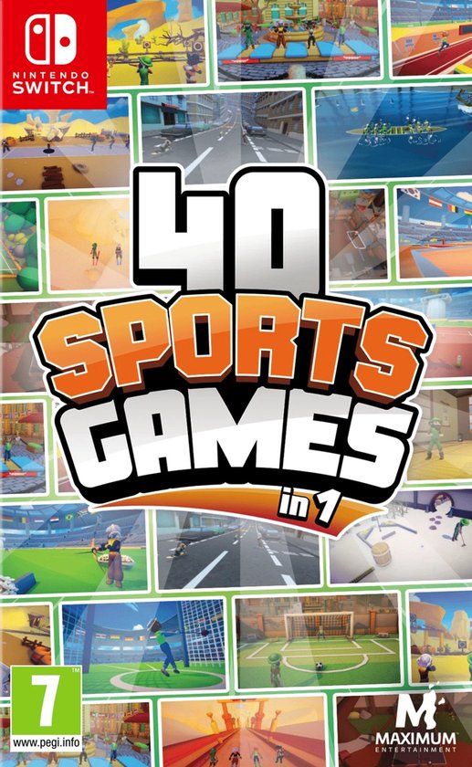 Maximum Games 40 Sports Games in 1 Switch Game