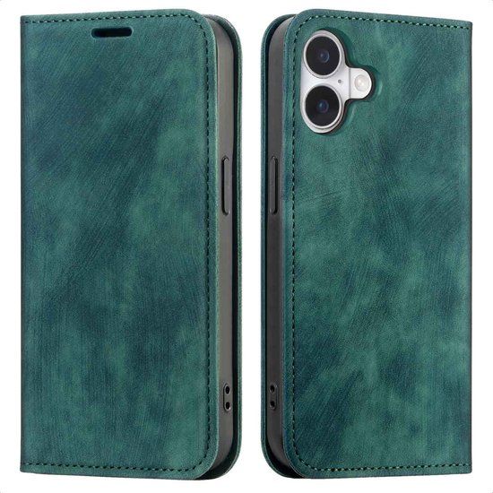 imoshion Slim Bookcase - Geschikt voor Apple iPhone 17 - Groen
