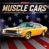 American BrownTrout Publishers American Muscle Cars - Muskel-Autos 2027 - 16-Monatskalender