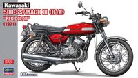 Hasegawa Modelbouwpakket Kawasaki 500-SS/MACH III H1A 1971 - 1:12