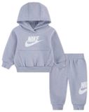 Nike Kids Club Fleece Set Lange Mouwen Blauw 18 Maanden Unisex Katoen Sportmode