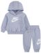 Nike Kids Club Fleece Set Lange Mouwen Blauw 18 Maanden Unisex Katoen Sportmode
