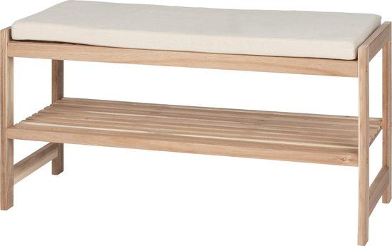 Wenko Hal bankje / schoenenrekje / houten bank
