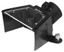 Raccord d'aspirateur pour fraiseuse, 2,5 pouce, aluminium, avec fenêtre en acrylique et éclairage LED