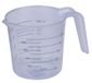 Fackelmann Maatbeker Essential 500 ml, transparant