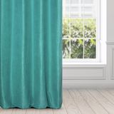 Eurofirany 333812 gordijn & overgordijn Sheer Turquoise Polyester Grommet 1400 x 2500 mm