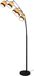 RL LIVE YOUR LIGHT REALITY BOLZANO - Vloerlamp - Zwart mat - 5x E14 - Voetschakelaar