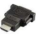 Renkforce RF-4212231 Adaptateur HDMI vers DVI-D Câble Noir