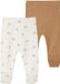 Vertbaudet Lot de 2 culottes pour bébé avec pieds