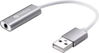 Sandberg Headset USB converter, convert 4 polige 3.5 mm jack naar USB