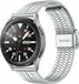 By Qubix Qubix Stalen bandje Zilver Geschikt voor Xiaomi Mi Watch / Xiaomi Watch 2 / Xiaomi Watch S1 / S2 / S3 / S4 (47mm)